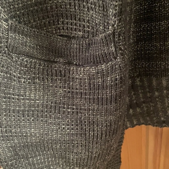 Knox Rose Large Gray Knit Cardigan - Picture 6 of 9
